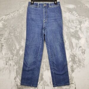 Vintage Sergio Valente Jeans Mens 30x36 (29x29) Indigo Dark Wash Straight Leg